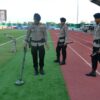 Jelang Laga Filipina Vs Australia, Gegana Brimob Polda Sumut Sterilisasi Stadion Madya