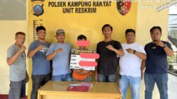 Polsek Kampung Rakyat Ringkus Pelaku Pencurian Emas dan Uang Tunai di Tanjung Medan