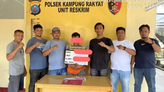 Polsek Kampung Rakyat Ringkus Pelaku Pencurian Emas dan Uang Tunai di Tanjung Medan
