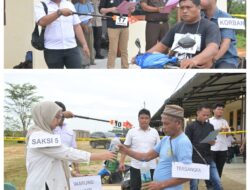 Satreskrim Polres Labusel Gelar Rekonstruksi Kasus Tewasnya Wanri Tambak di Hutagodang