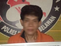 Sat Narkoba Polres Pelabuhan Belawan Tangkap Pengedar Ganja Asal Aceh
