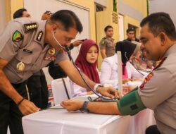 Sambut HUT Bhayangkara ke-80, Polda Sumut Gelar Bakti Kesehatan Donor Darah untuk Kemanusiaan