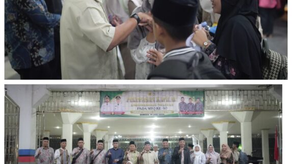 Wabup Syahdian Lepas Kafilah MTQ Labusel ke MTQ ke-40 Tingkat Provinsi Sumut