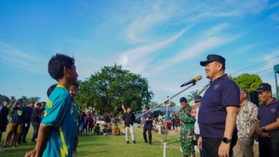 Bupati Batu Bara Resmi Buka Turnamen Sepak Bola Pemuda Sei Balai Cup II Tahun 2026