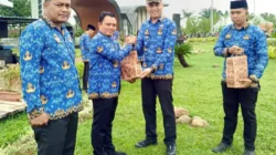 Kadus XI Desa Marindal Satu Raih Penghargaan Kepala Dusun Terbaik Tingkat Kecamatan Patumbak