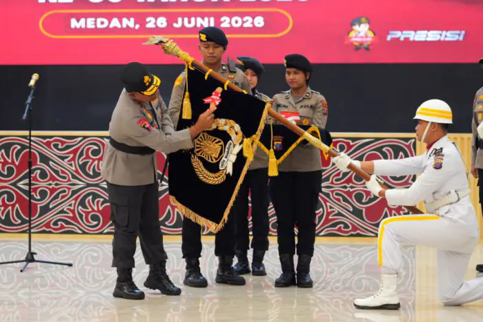 Kapolda Sumut Pimpin Upacara Pemuliaan Nilai-Nilai Tribrata