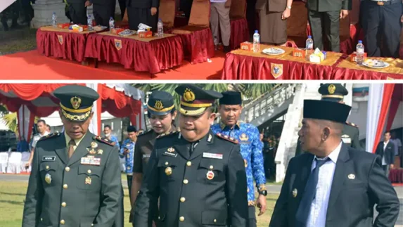 Kapolres Labusel Hadiri Upacara Hari Lahir Pancasila