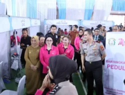 Kapolres Langkat Dukung Sukses Bakti Kesehatan Polda Sumut