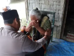 Kapolres Langkat Tunjukkan Kepedulian Terhadap Lansia di Secanggang