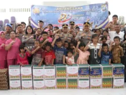 Kapolres Simalungun Gelar Anjangsana ke Anggota yang Sakit dan Panti Asuhan