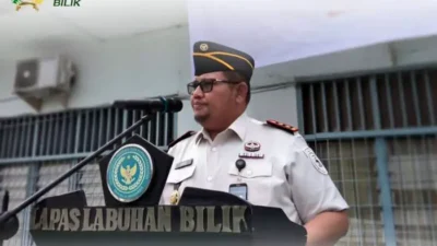 Lapas Kelas III Labuhan Bilik Bersinergi dengan Polres Labuhanbatu Dukung Pengungkapan Kasus Narkotika