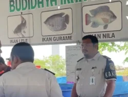 Lapas Narkotika Kelas IIB Rumbai Tebar 2.000 Benih Ikan Lele