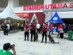 Pengamanan Polda Sumut Pada Laga Indonesia vs Vietnam Berjalan Optimal