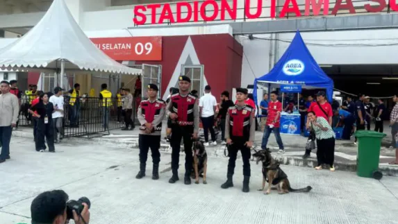 Pengamanan Polda Sumut Pada Laga Indonesia vs Vietnam Berjalan Optimal