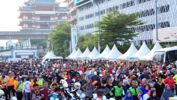 Polda Sumut Sulap CFD Jadi Pesta Rakyat HUT ke-80 Bhayangkara, Ribuan Warga Padati Lapangan Merdeka