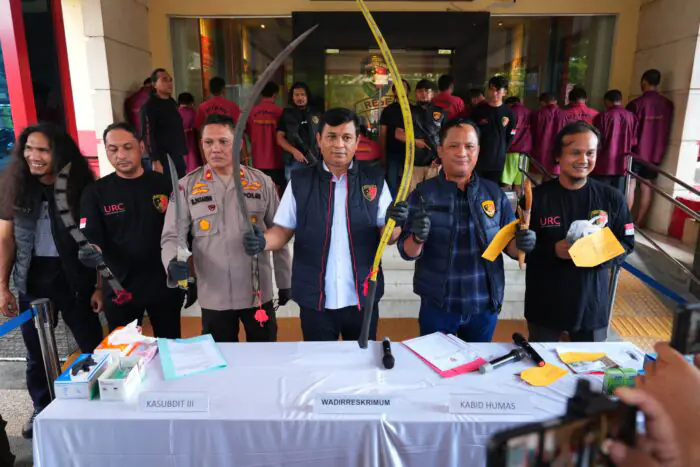 Polda Sumut Tangkap 7 Anggota Komplotan Begal Geng Motor