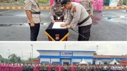 Polres Labusel Gelar Upacara Sertijab Kasat Reskrim dan Pelantikan Kasikum