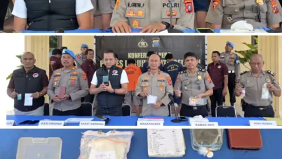 Polres Labusel Ungkap 30 Kasus Narkoba dan Amankan 36 Tersangka