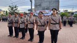 Polres Langsa Sertijab Pejabat Utama dan Kapolsek
