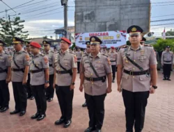 Polres Langsa Sertijab Pejabat Utama dan Kapolsek