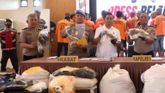 Polres Simalungun Ringkus 69 Tersangka Kejahatan 3C Selama Semester I 2026