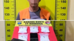 Polresta Deliserdang Gagalkan Peredaran Setengah Kilogram Sabu, Seorang Pria Diamankan