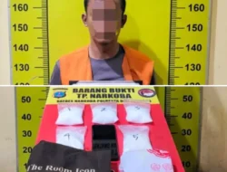 Polresta Deliserdang Gagalkan Peredaran Setengah Kilogram Sabu, Seorang Pria Diamankan