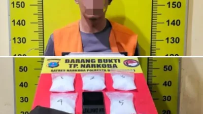 Polresta Deliserdang Gagalkan Peredaran Setengah Kilogram Sabu, Seorang Pria Diamankan