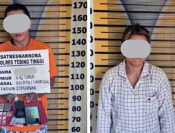 Residivis Narkoba Kembali Ditangkap, Satresnarkoba Polres Tebingtinggi Sita 18,47 Gram Sabu