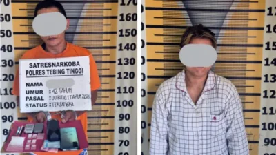 Residivis Narkoba Kembali Ditangkap, Satresnarkoba Polres Tebingtinggi Sita 18,47 Gram Sabu