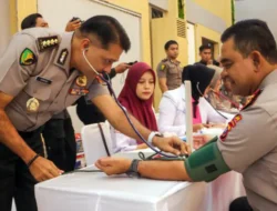 Sambut HUT ke-80 Bhayangkara, Polda Sumut Gelar Bakti Kesehatan Donor Darah untuk Kemanusiaan