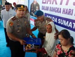 Sambut HUT ke-80 Bhayangkara, Polda Sumut dan Polres Pelabuhan Belawan Bagikan 1.500 Paket Sembako