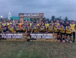 Semangat Bhayangkara Presisi Menggema di Final POR Polda Sumut, Polres Toba Sabet Gelar Juara
