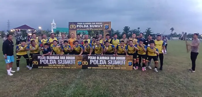 Semangat Bhayangkara Presisi Menggema di Final POR Polda Sumut