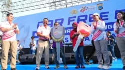 Semarak HUT ke-80 Bhayangkara di CFD Medan