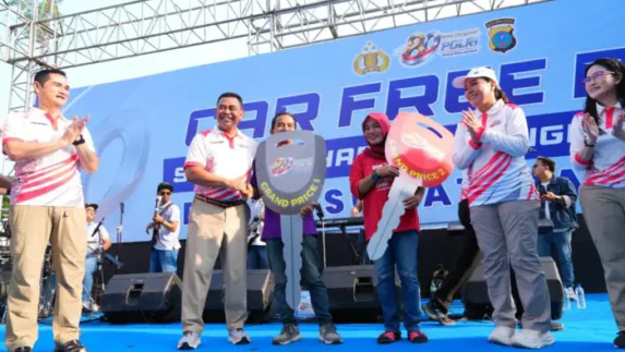 Semarak HUT ke-80 Bhayangkara di CFD Medan, Polda Sumut Hadirkan Layanan Sosial dan Kepedulian Nyata untuk Masyarakat