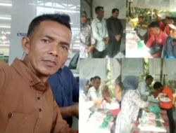 Sopian Berikan Bantuan Tali Asih kepada Pekerja Kebersihan di Indrapura