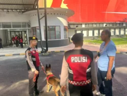 Unit K-9 Polda Sumut Turun ke Stadion Teladan, Perkuat Pengamanan Piala AFF U-19 2026