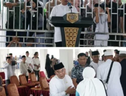 Wabup Syahdian Purba Sambut Kepulangan Jemaah Haji Labusel