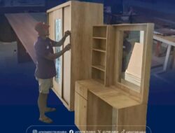 Warga Binaan Lapas Narkotika Rumbai Ikuti Program Pembuatan Mebel