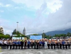 Wakil Bupati Pakpak Bharat Ikuti Apel Gelar Pasukan Operasi Kepolisian Terpusat Ketupat 2026