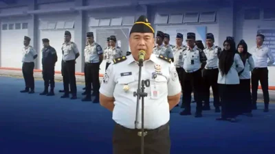 Awali Pekan dengan Energi Positif, Lapas Narkotika Rumbai Laksanakan Apel Pagi Senin Rutin
