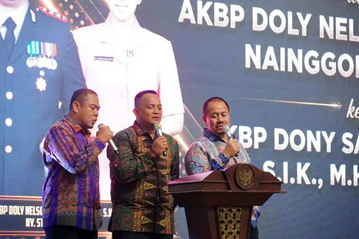 Bupati Batu Bara Hadiri Pisah Sambut Kapolres