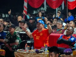 Bupati Batu Bara Nobar Final Piala Dunia 2026 Bersama Masyarakat