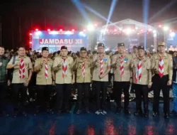 Bupati Labusel Hadiri Upacara Api Unggun Jamdasu XI di Sibolangit
