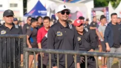 Bupati Labusel Senam Bersama Ribuan Warga