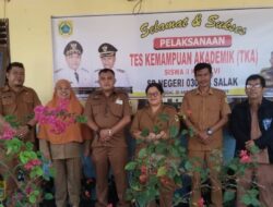 Sekolah Dasar di Kabupaten Pakpak Bharat Laksanakan Tes Kemampuan Akademik
