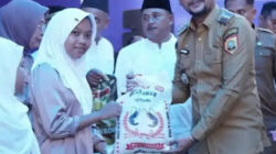 Bupati Labusel Hadiri Santunan 72 Anak Yatim di Perlabian, Ajak Masyarakat Perkuat Kepedulian Sosial