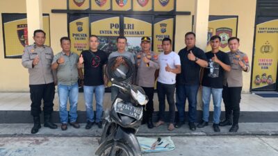 Polsek Talawi Berhasil Ungkap Kasus Pencurian Kabel Tower, Satu Pelaku Diamankan