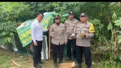 Polsek Binjai Kembali Grebek Sarang Narkoba di Tandem Hilir